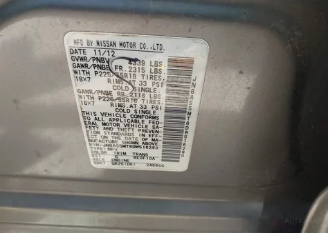 JN8AS5MT6DW516290